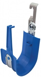 HPH J-Hook, Batwing Clip, Blue